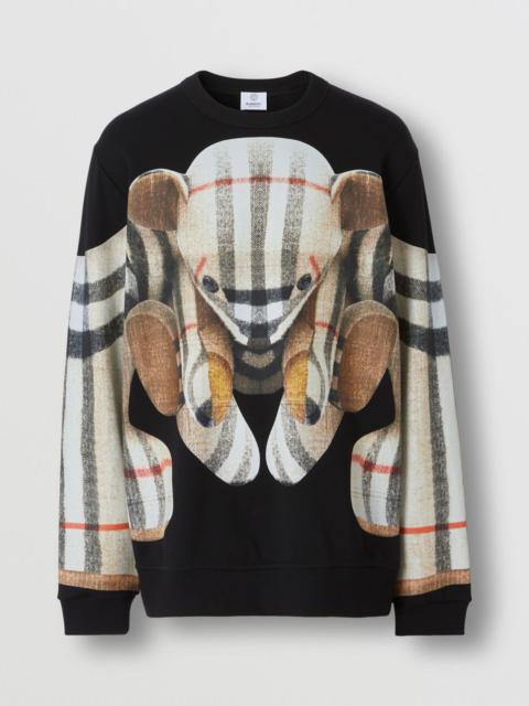 Thomas Bear Print Cotton Sweatshirt