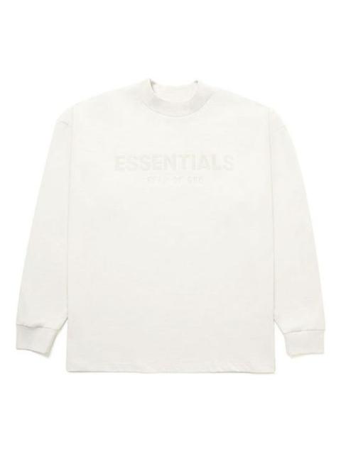 Fear of God Essentials FW21 Innersect Long Sleeve Logo Tee 'Greige' 125BT212090F