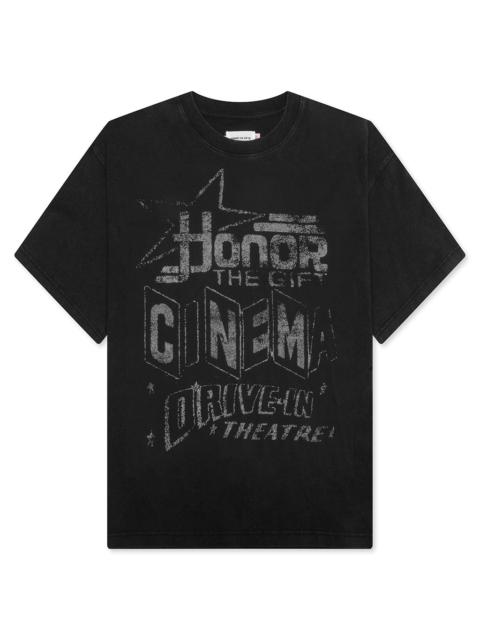 HONOR CINEMA T-SHIRT - BLACK