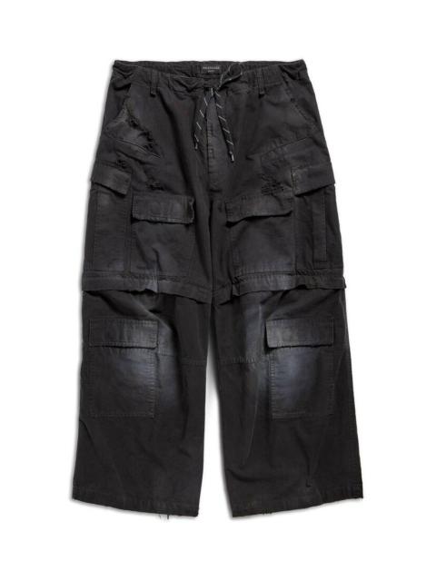 Balenciaga Large Cargo Pants in Black