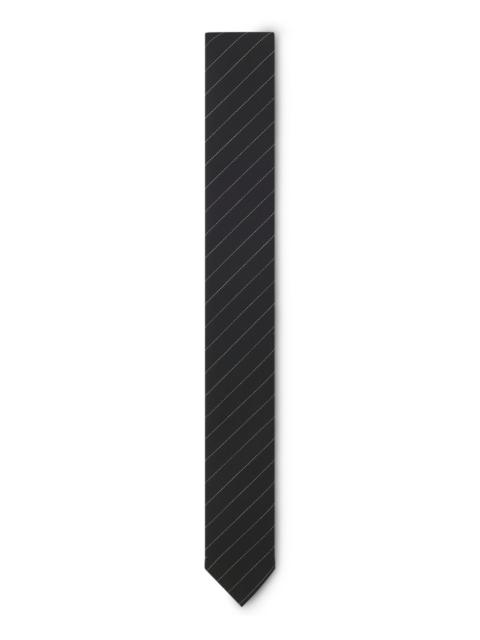 TIE WITH DIAGONAL STRIPE