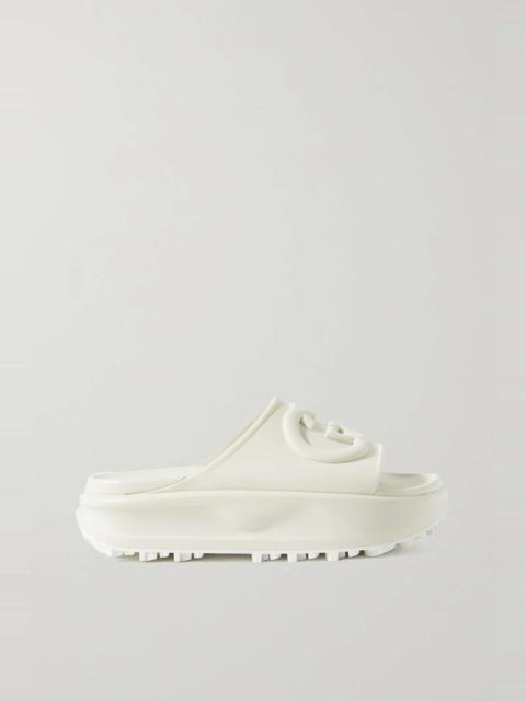 Miami rubber platform slides