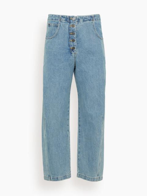 Elkin Pant in Celeste