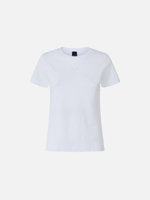 T-SHIRT WITH LOVE BIRDS EMBROIDERY