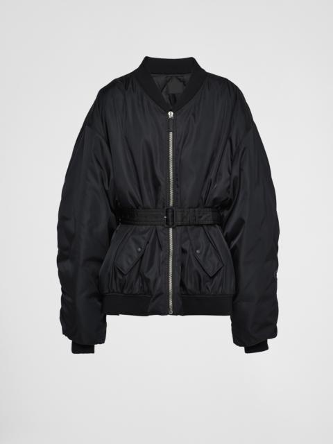 Re-Nylon bomber jacket