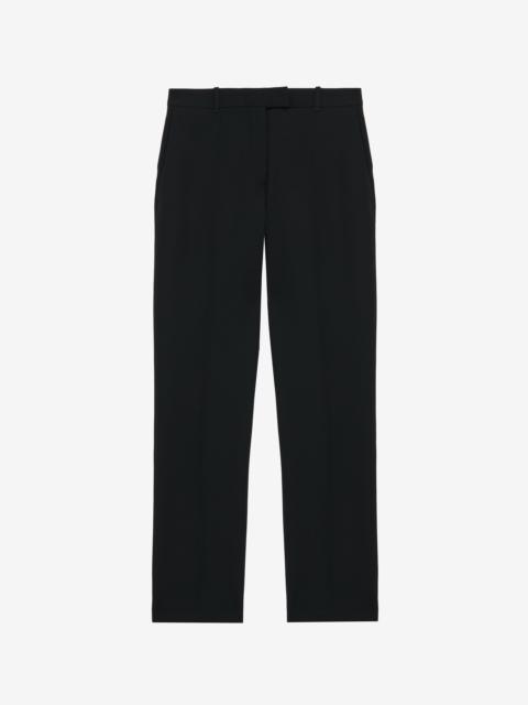 Cropped Tailored Trousers