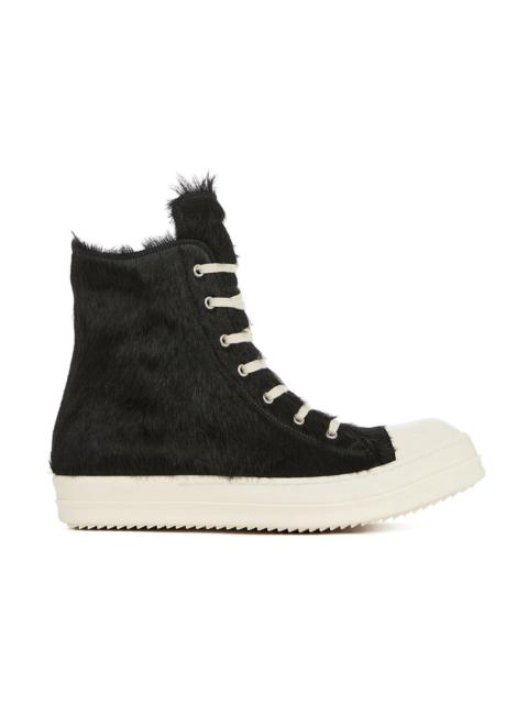 Rick Owens Strobe High Pony Hair Black