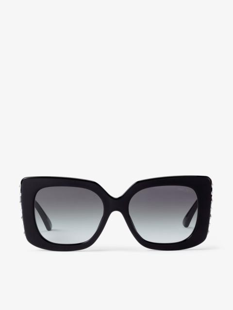 Delphie
Black Butterfly Frame Sunglasses