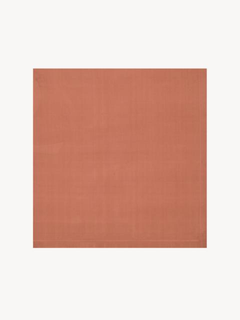 CASSANDRE SQUARE SCARF IN SILK CHARMEUSE