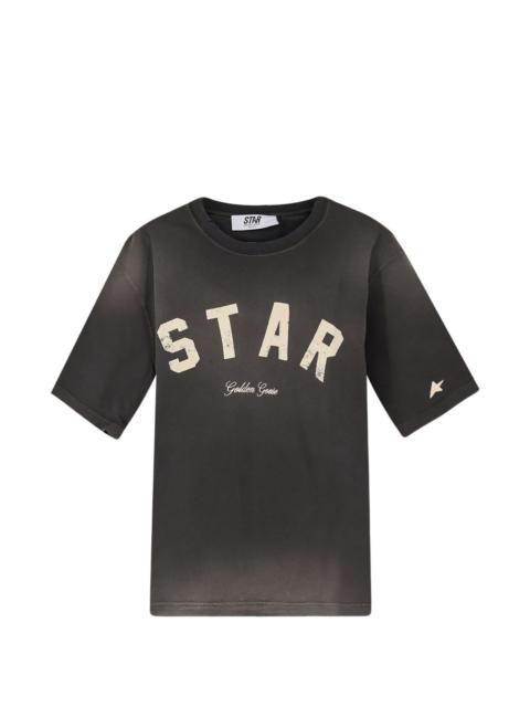 star-graphic T-shirt