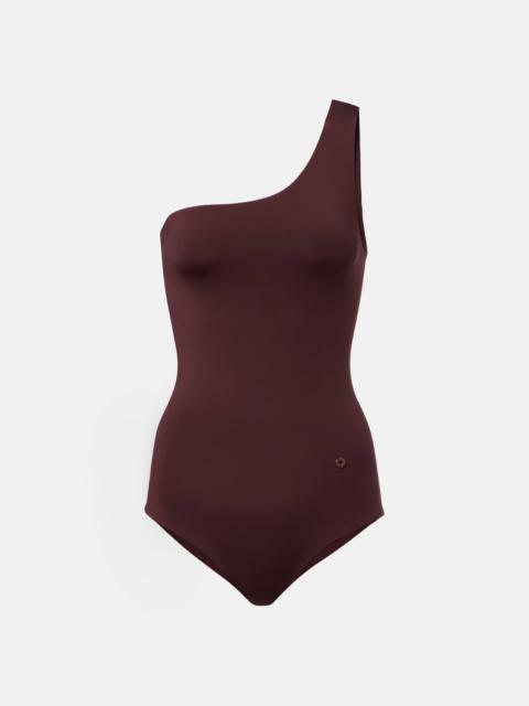 One-shoulder swimsuit