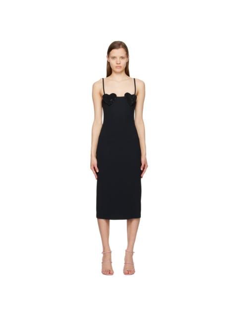 Black Heart Midi Dress