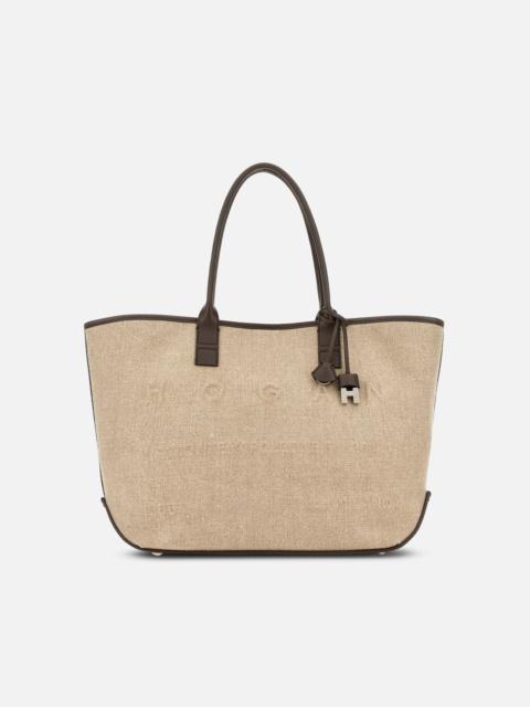 Hogan Script Shopping Bag Medium