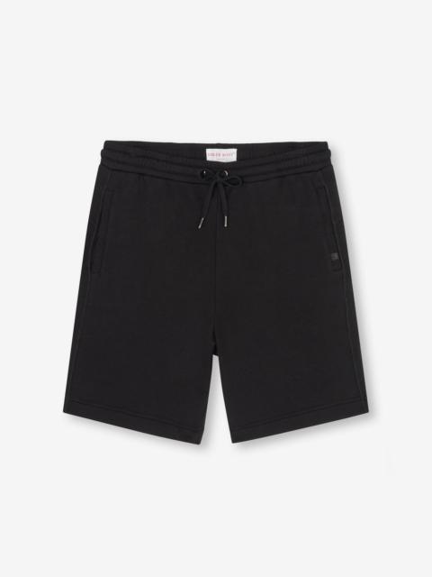 Men's Sweat Shorts Quinn Cotton Modal Black