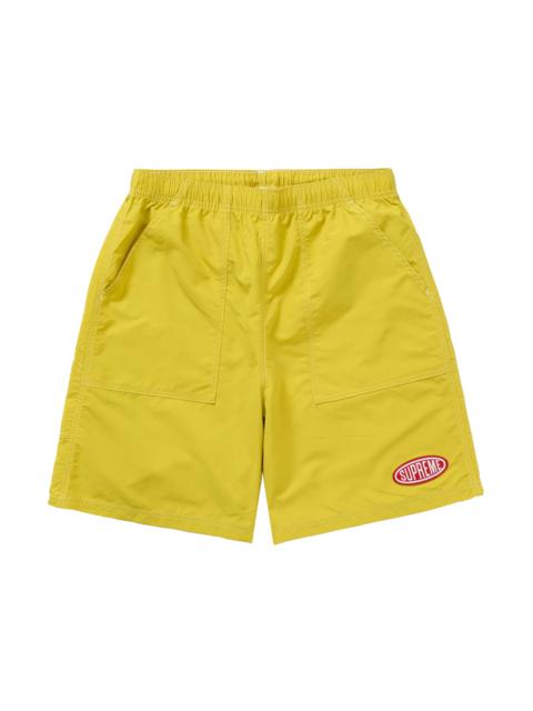 Supreme Nylon Painter Short (SS24) Gold