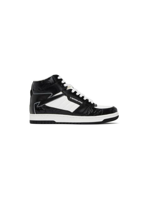 White & Black Sta 88 Mid #1 Sneakers