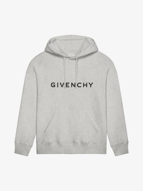 GIVENCHY ARCHETYPE SLIM FIT HOODIE IN FLEECE