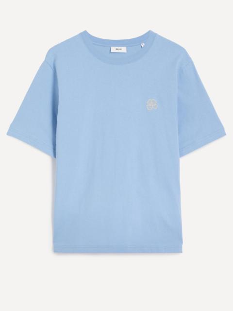 Jett Cerulean Cotton T-Shirt