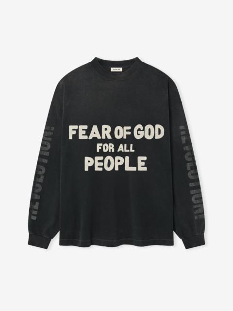For All People Relaxed Long Sleeve Tee