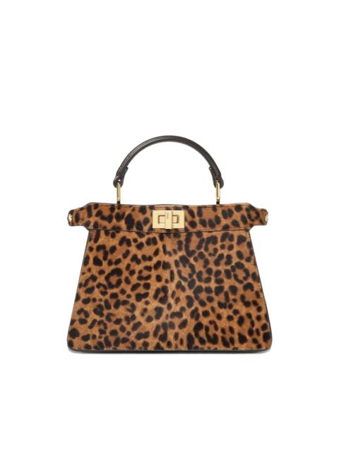 petite Peekaboo ISeeU leopard-print tote bag