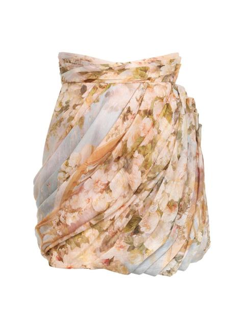 LUMINOSITY DRAPE MINI SKIRT