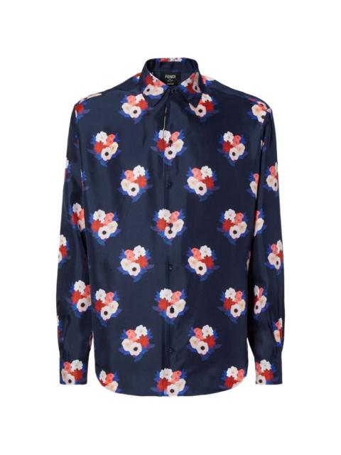 floral print shirt
