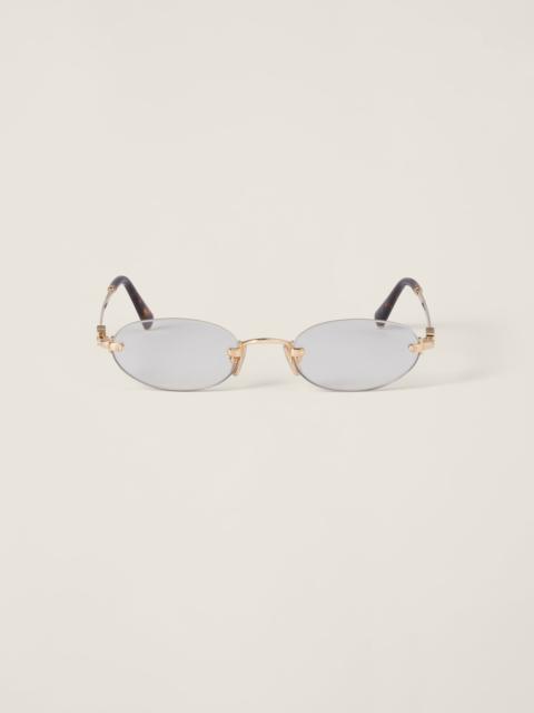 Miu Miu Logo sunglasses