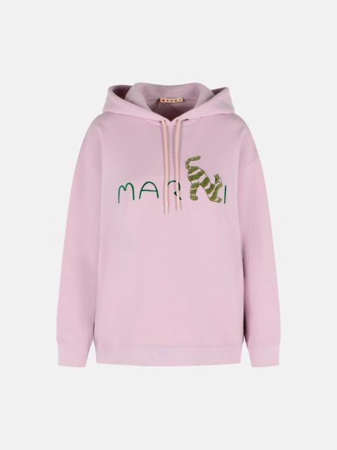 PINK COTTON SWEATSHIRT