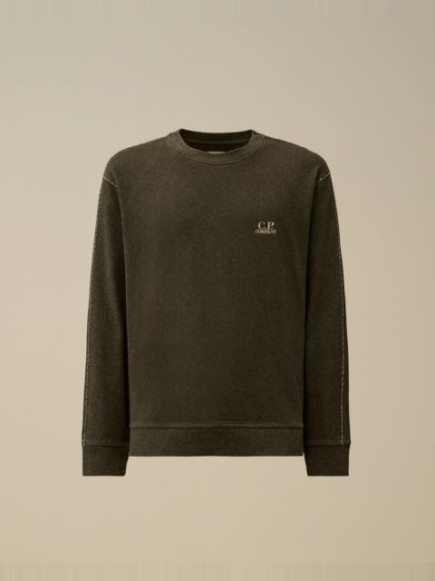 Heavy Jersey Plated Crewneck Sweatshirt