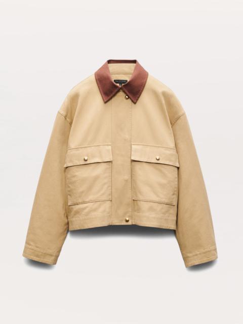 Nonie 2-in-1 Cotton Twill Jacket