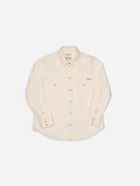 Lotta Western Denim Shirt Ivory