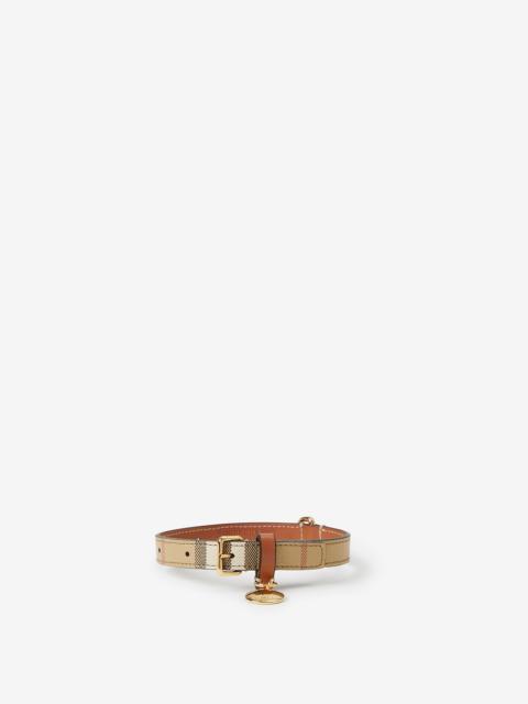 Burberry Check Small Dog Collar