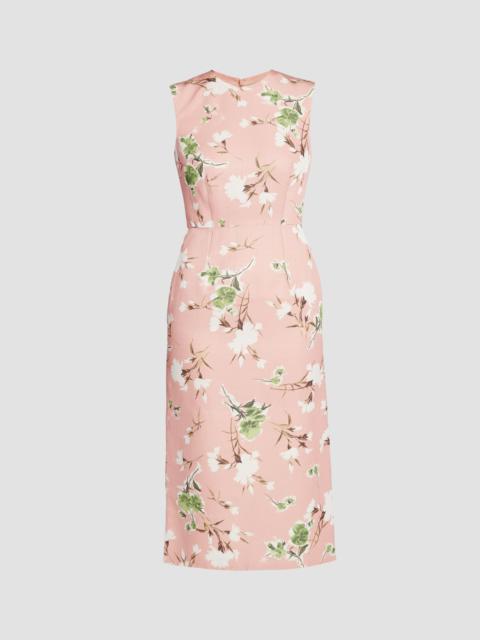 SLEEVELESS MIDI PENCIL DRESS