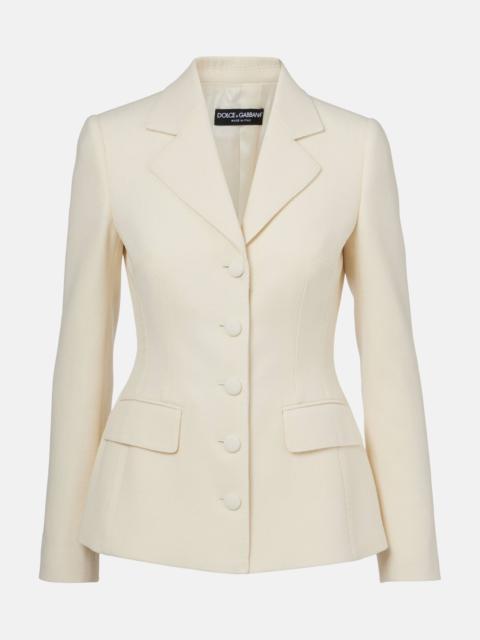 Virgin wool blazer