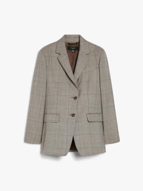 BURGOS Batavia wool single-breasted blazer