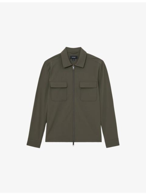 Ascend Long-Sleeved Stretch-Woven Shirt