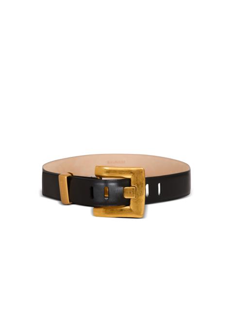 Anthem leather belt