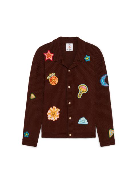 Crochet Motif Shirt | Casablanca Paris