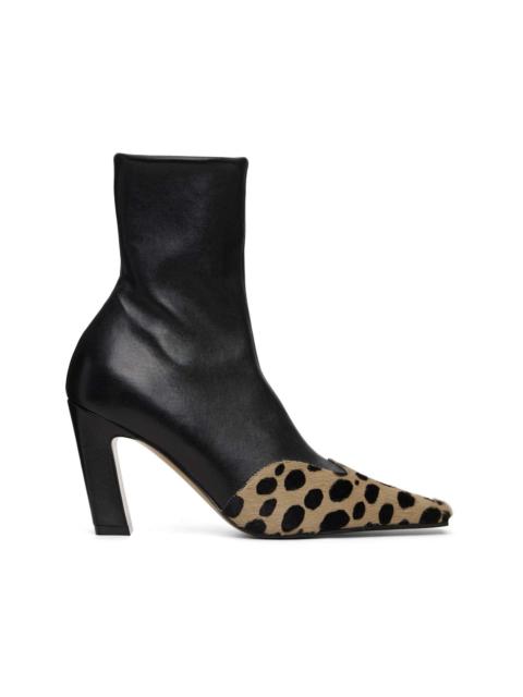 Black Nevada Stretch High Boots