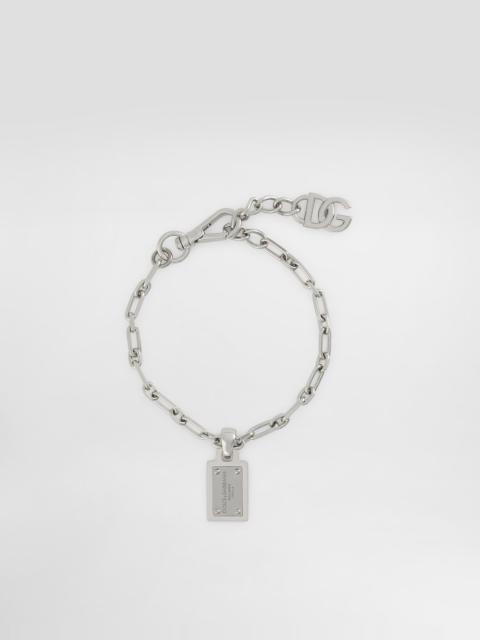 Bracelet with Dolce&Gabbana logo tag