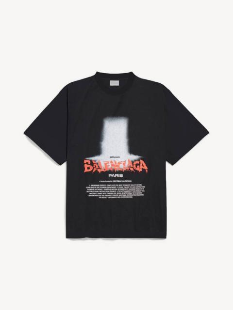 Men's The Door Oversized T-shirt in Black