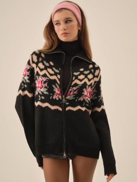 Ski Lodge Zip-Up Sweater