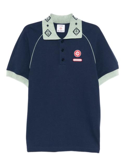 pique polo shirt