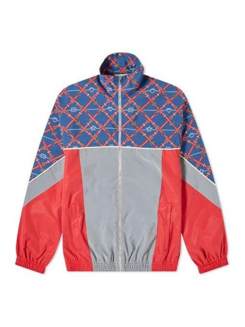 Gucci Retro Mosaic Printed Reflective Sports Jacket For Men Multi-color 587377-XJBTH-4437