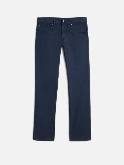 THE STRAIGHT in Denim Linen Ocean