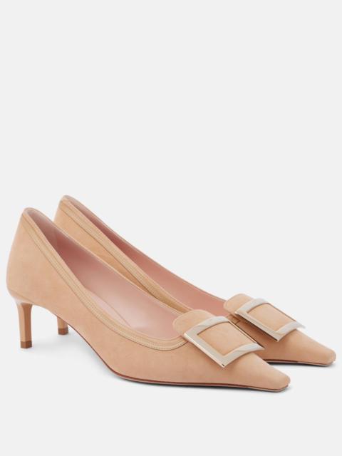 Viv' Canard 55 suede pumps