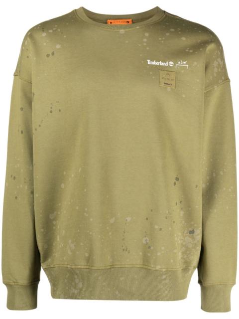 x Timberland faded-effect sweatshirt
