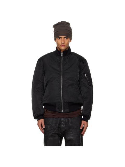 Black Concordians Tankers Flight Bomber Jacket