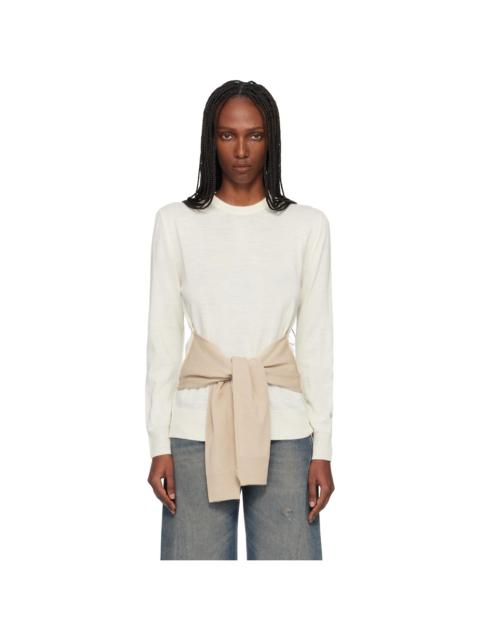 Beige Xtra Sleeves Sweater