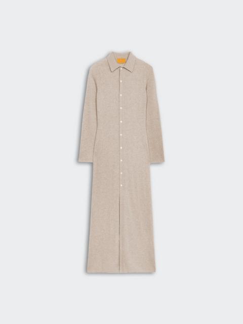 Showtime Shirt Dress In Cashmere